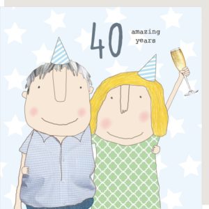 40th Wedding Anniversary card