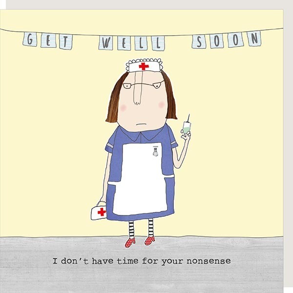 Funny Get Well Soon Card | Get Well Nonsense | Rosie Made A Thing Funny Get Well Soon Card | Get Well Nonsense | Rosie Made A Thing
