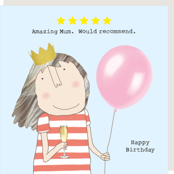 Five Star Mum birthday card