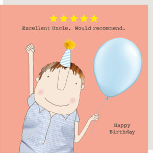 Five Star Uncle birthday card