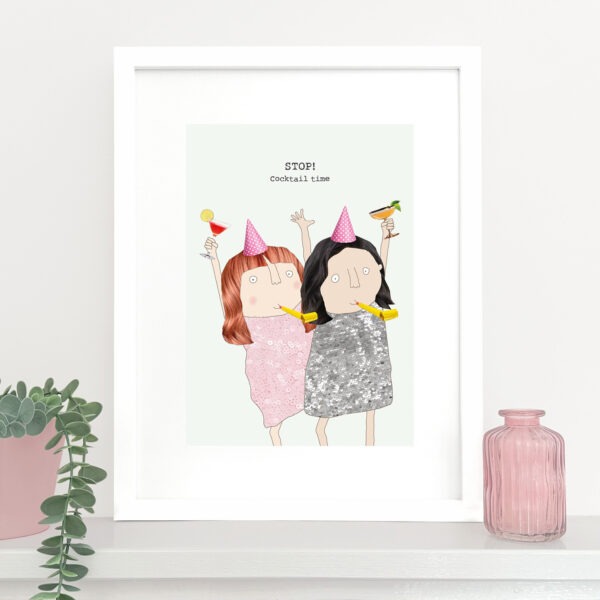 Cocktail Time Art Print
