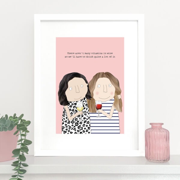 Vitamins Art Print