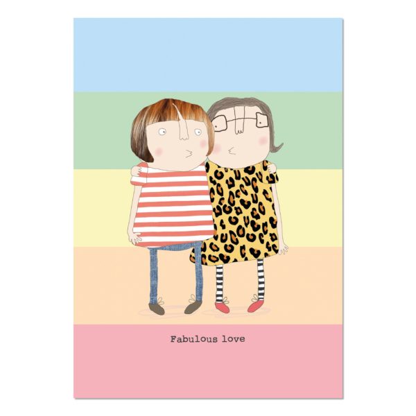 Fabulous Girl Love Art Print - Image 2
