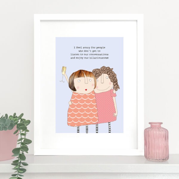 Hilariousness Art Print