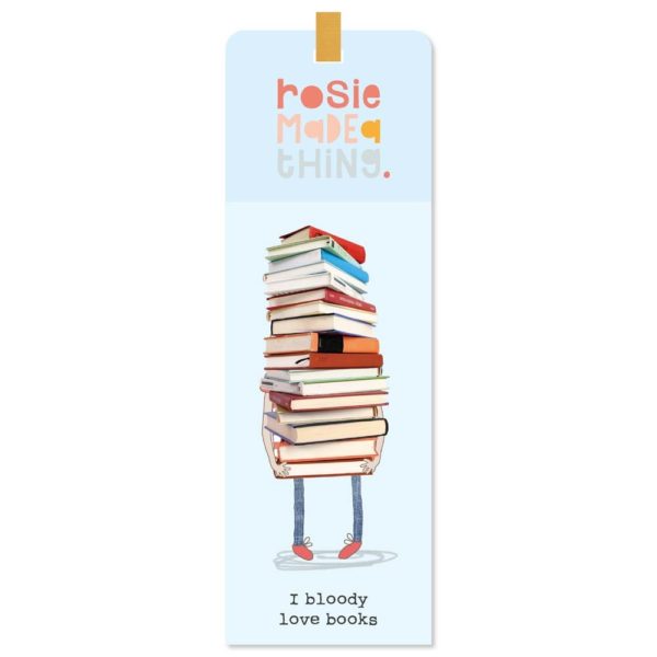 Love Books Bookmark 'I bloody love books'