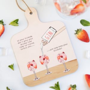 Friends Pour Boozy Board 'If your friends don't pour your drinks like they're trying to kill you... are they even your friends?'