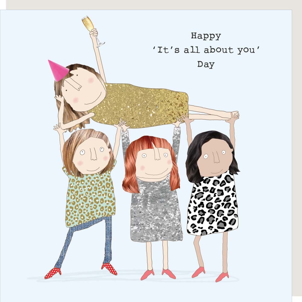 Funny Ladies Birthday Card | Happy Day | Rosie Made A Thing