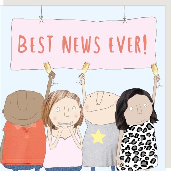 Best news ever greeting card