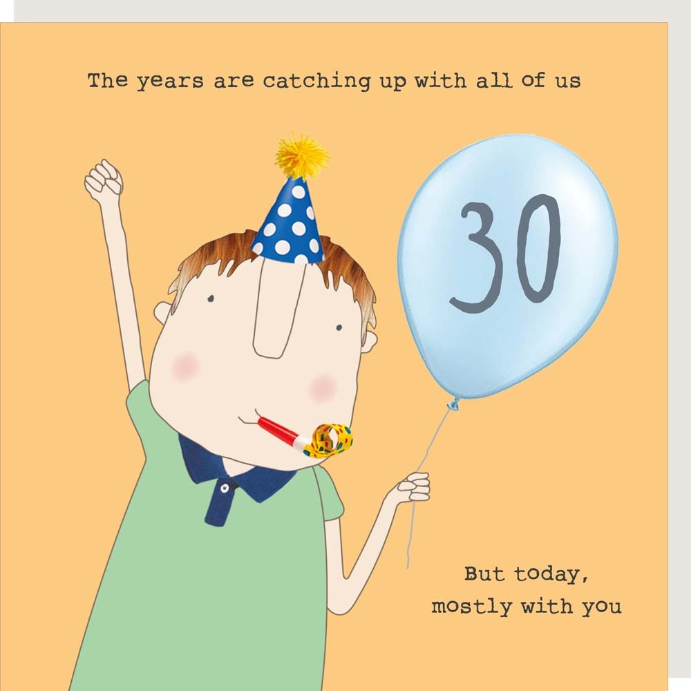 30th Birthday Card