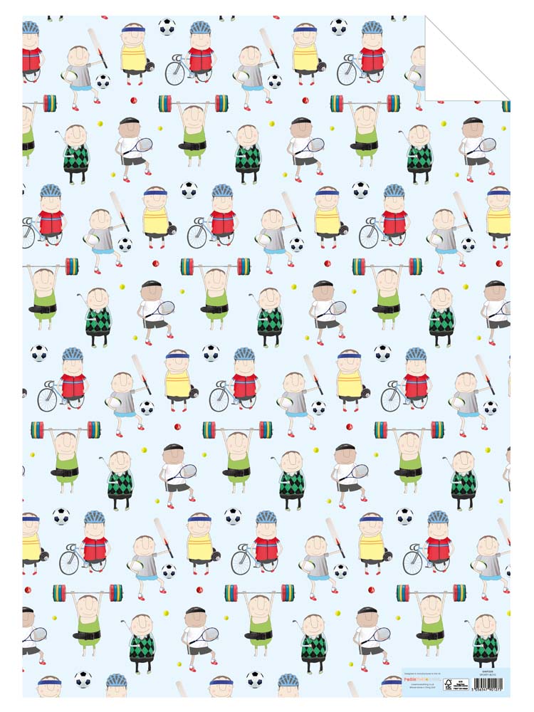 Wrapping paper for boys discount
