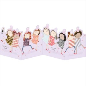 Happy Hour Conga concertina card