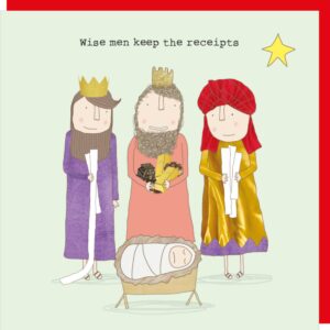 Wise Men Receipts christmas card