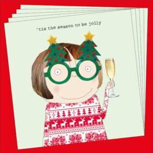 Season charity Christmas cards in a box. 'tis the season to be jolly.'
