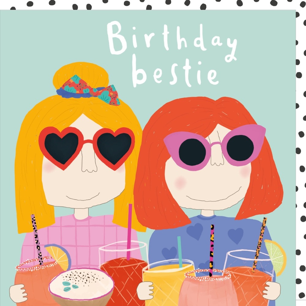 Birthday Bestie - Birthday Card - Rosie Made A Thing