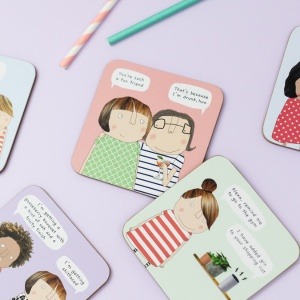 Babble coasters