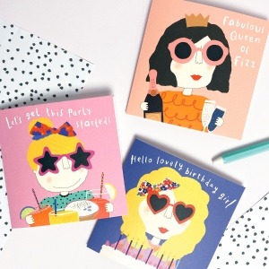 Pout Cards birthday cards for her