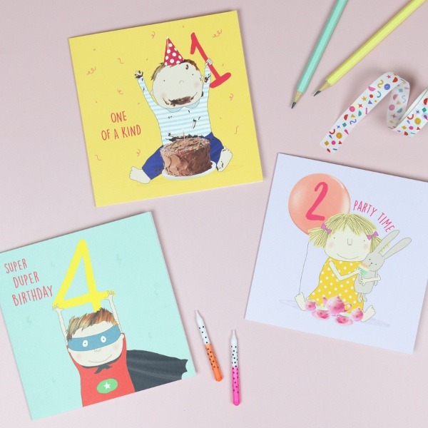 Yippee kids birthday card range