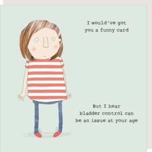 bladder birthday card