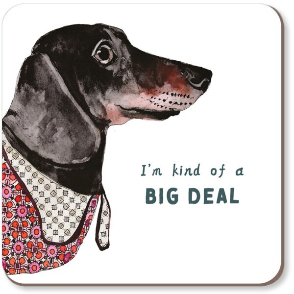 Sausage coaster