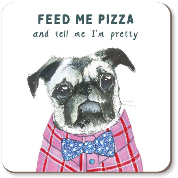 Pizza coaster