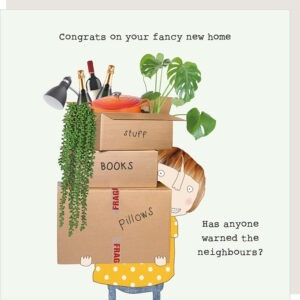 Neighbours new home card.