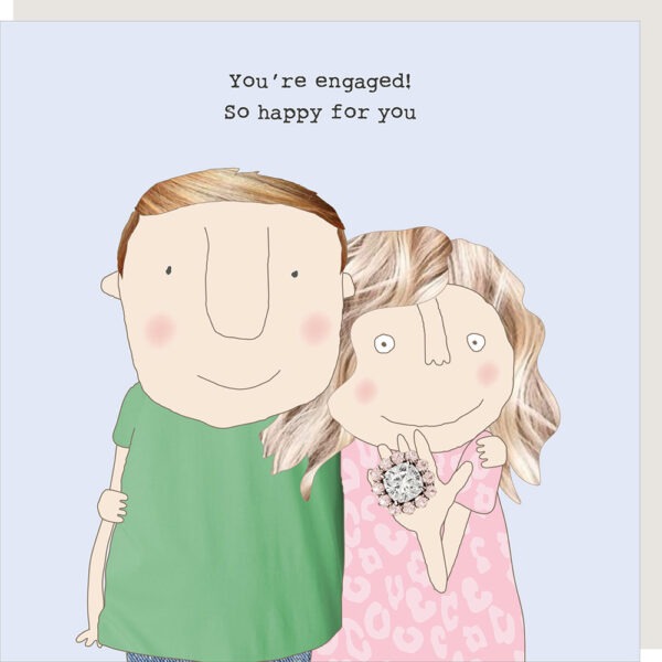 Congratulations engagement card
