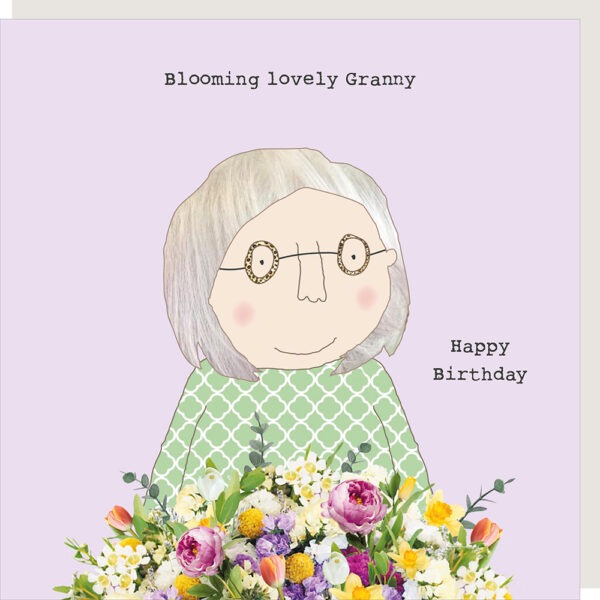 Granny blooming birthday card.