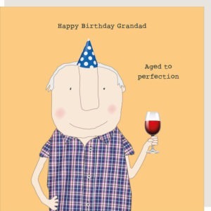 Grandad perfection birthday card.