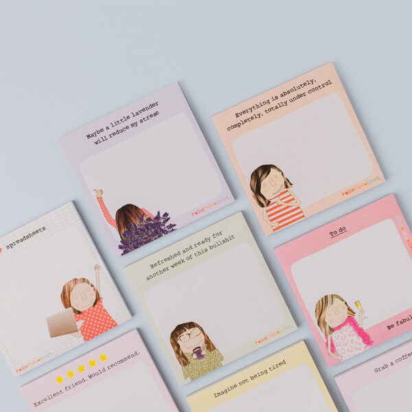 selection of sticky jots