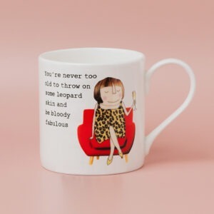 leopard mug
