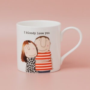 bloody love you mug