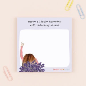 Lavender sticky jot