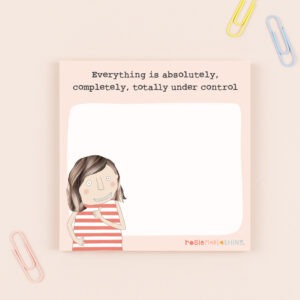 under control sticky jot