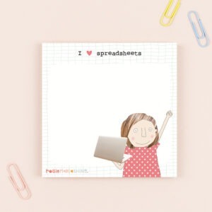 spreadsheet sticky jot