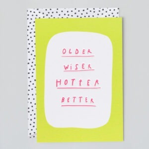hotter birthday card