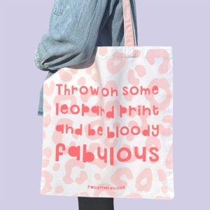 Leopardy Tote Bag