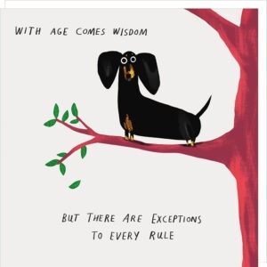 wisdom birthday card