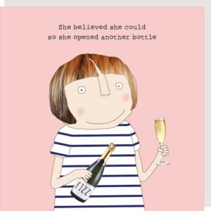 Another bottle birthday card