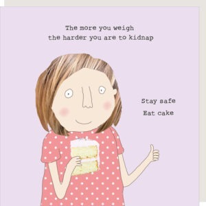 Stay safe birthday card