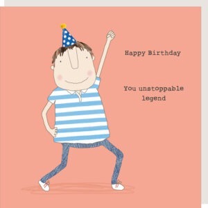 unstoppable birthday card