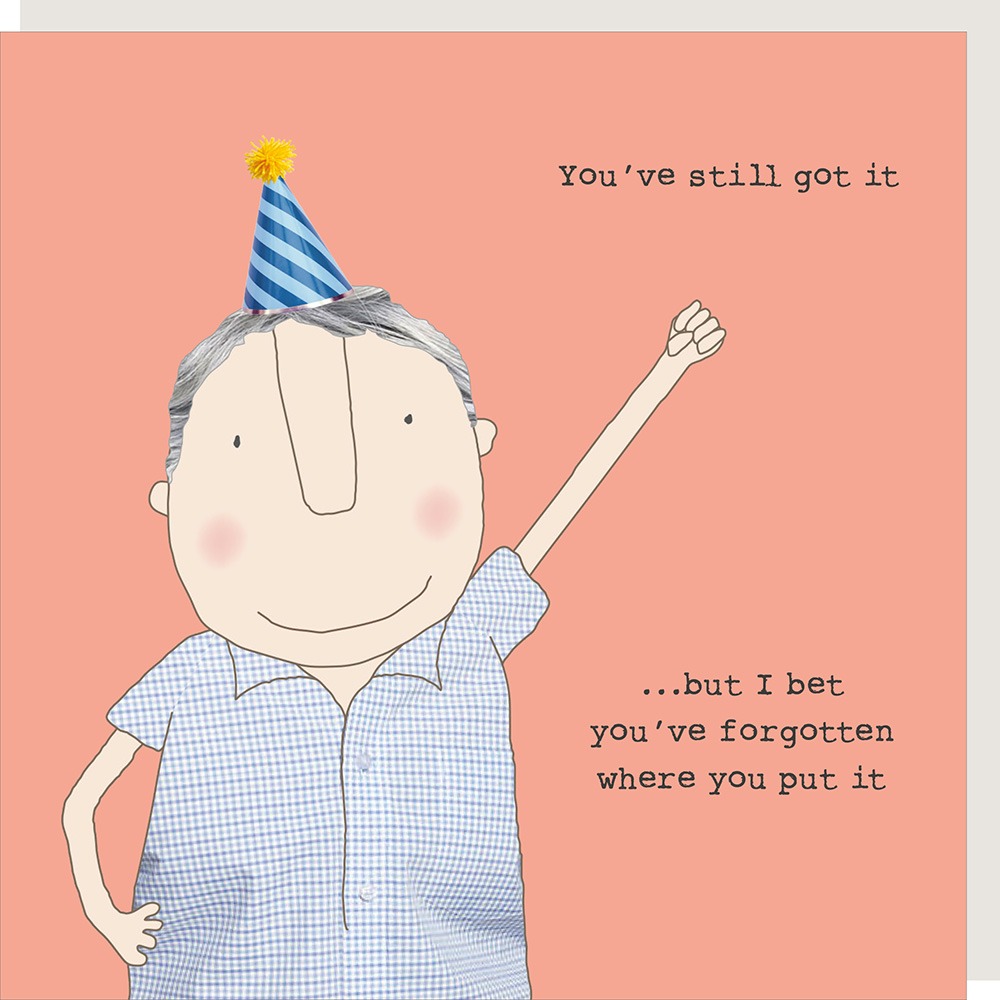 forgotten birthday card