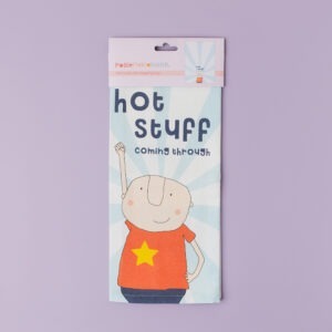 hot stuff tea towel