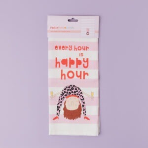 Happy Hour Tea Towel