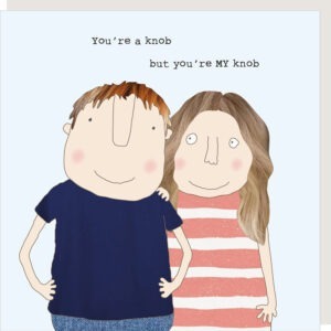 Knob anniversary card