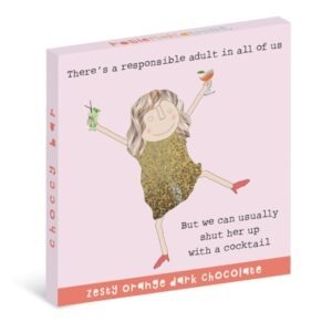 responsible adult dark chocolate bar