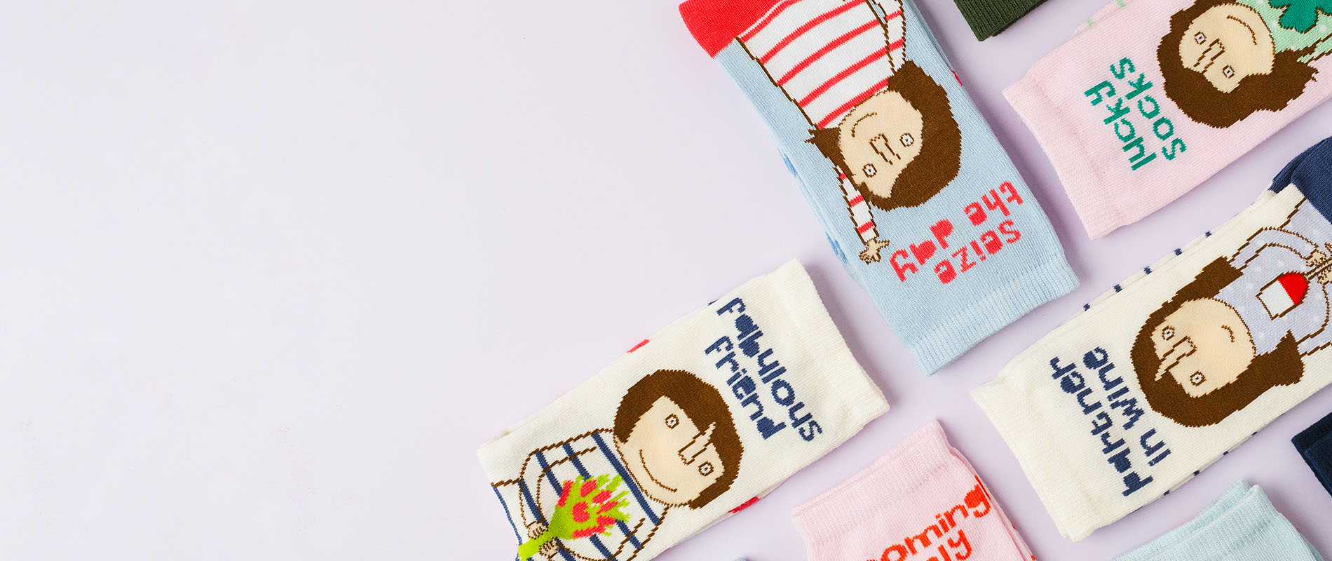 Image of an assortment of socks