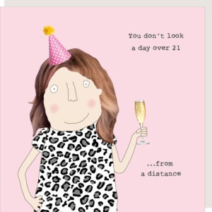 Funny birthday card for her.