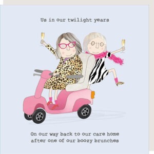 boozy brunch birthday card
