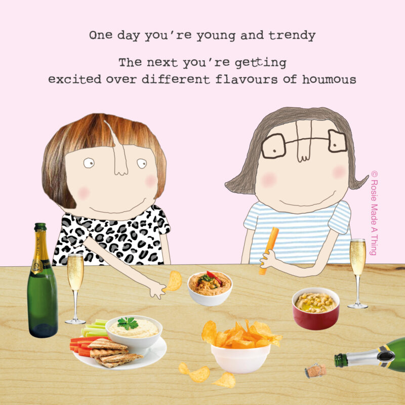 Good times 🥳 #houmous #rosiemadeathing
